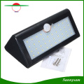 Lumière actionnée solaire de sonde de mouvement avec 38 lumières solaires de LED, lumières imperméables sans fil de sécurité de LED avec 3 modes pour le jardin, extérieur, barrière, yard, mur extérieur